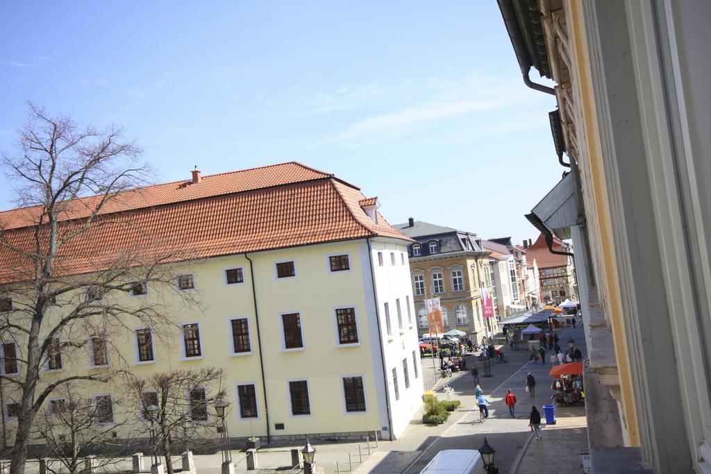 Pension Bei Der Marienkirche Mühlhausen Dış mekan fotoğraf