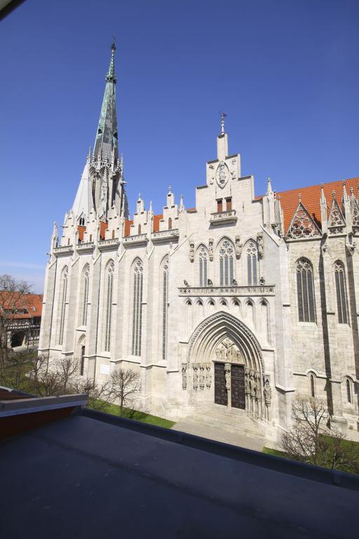 Pension Bei Der Marienkirche Mühlhausen Dış mekan fotoğraf