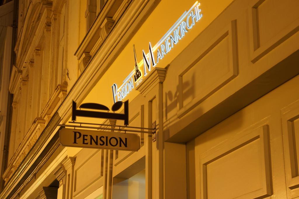 Pension Bei Der Marienkirche Mühlhausen Dış mekan fotoğraf